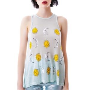 Wildfox Sun and Moon Tank